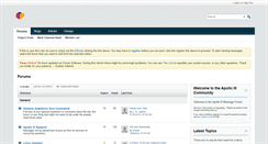 Desktop Screenshot of forum.apollo3.com
